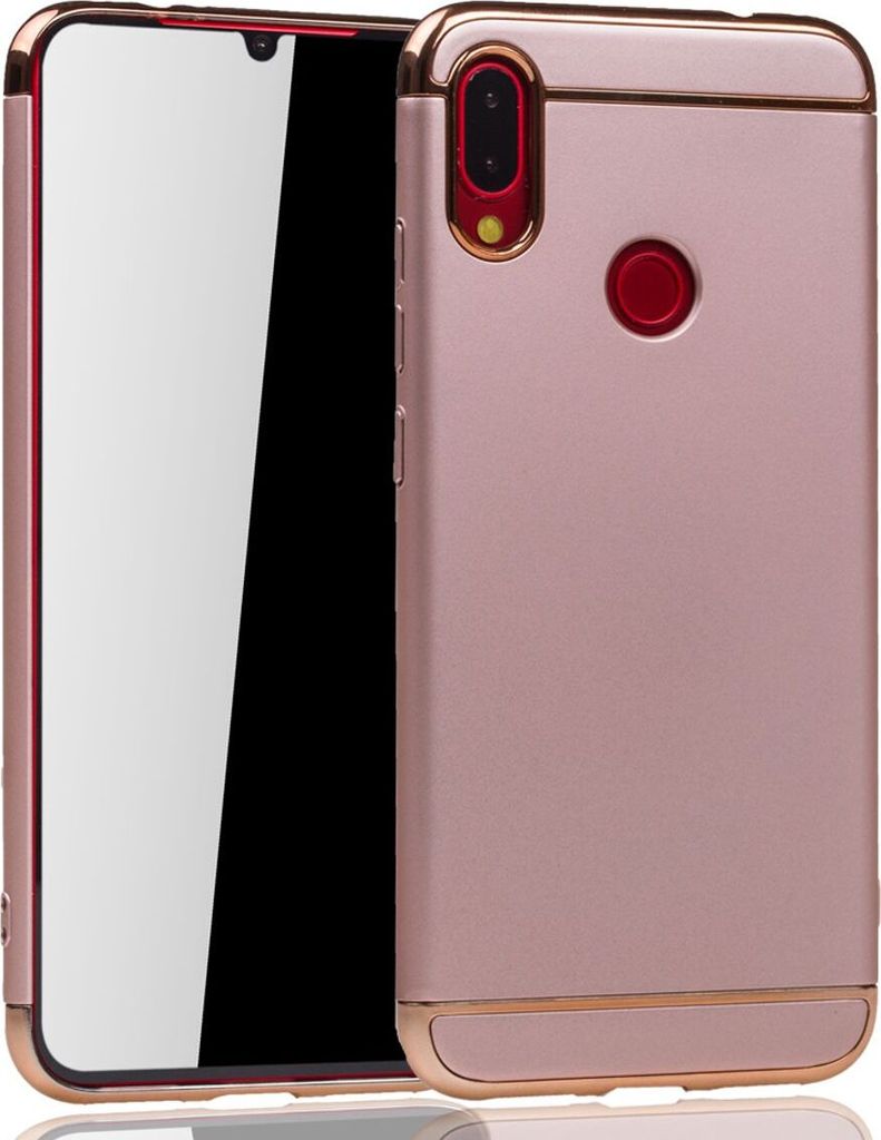 Xiaomi Redmi Note 7 / 7 Pro Handy Hülle Schutz Case Bumper Hard Cover Pink