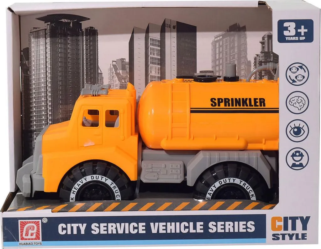 Autocarri a spruzzo per il servizio municipale