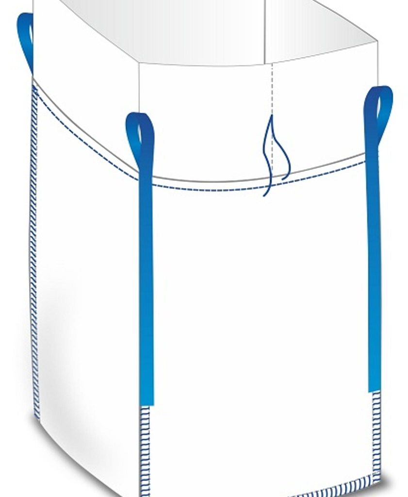 BIG BAG mit Schürze Tragkraft 1000 kg, 90 x 90 x 110 cm #1 Immagine del prodotto 