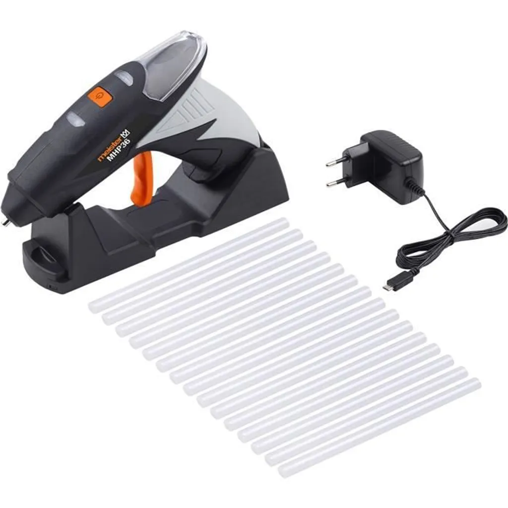 Applicateur de colle thermique sans fil Meister 3,6V avec batterie Li-Ion