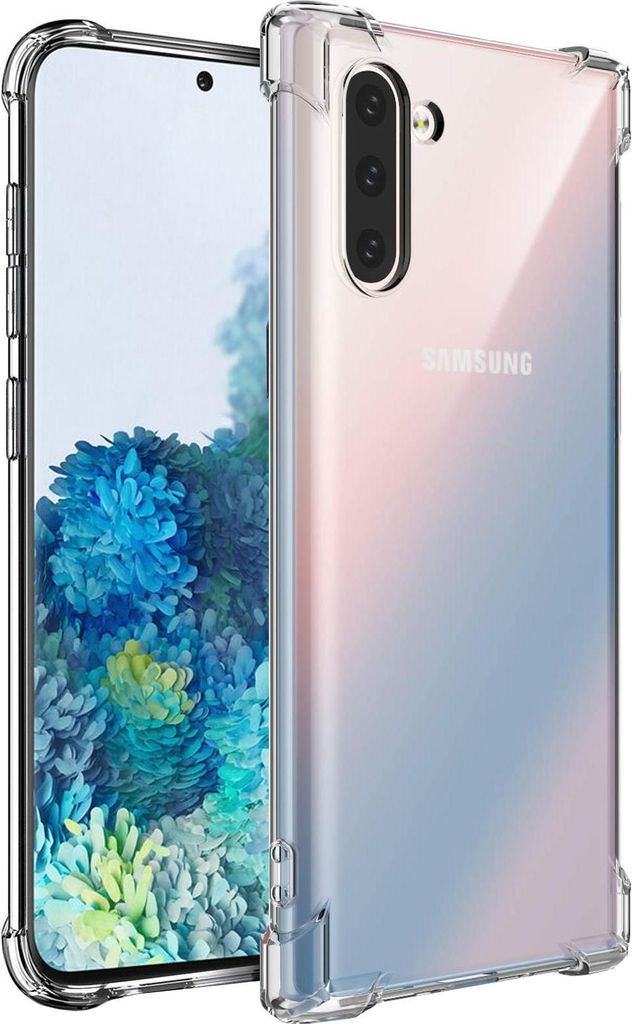 Hülle für Samsung Galaxy Note 10 Schutzhülle Anti Shock Handy Case Transparent