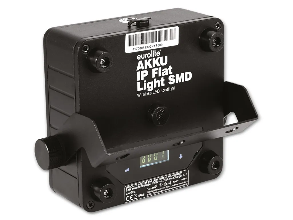 Eurolite AKKU IP Flat Light SMD Projecteur Étanche sans Fil Compact - 3