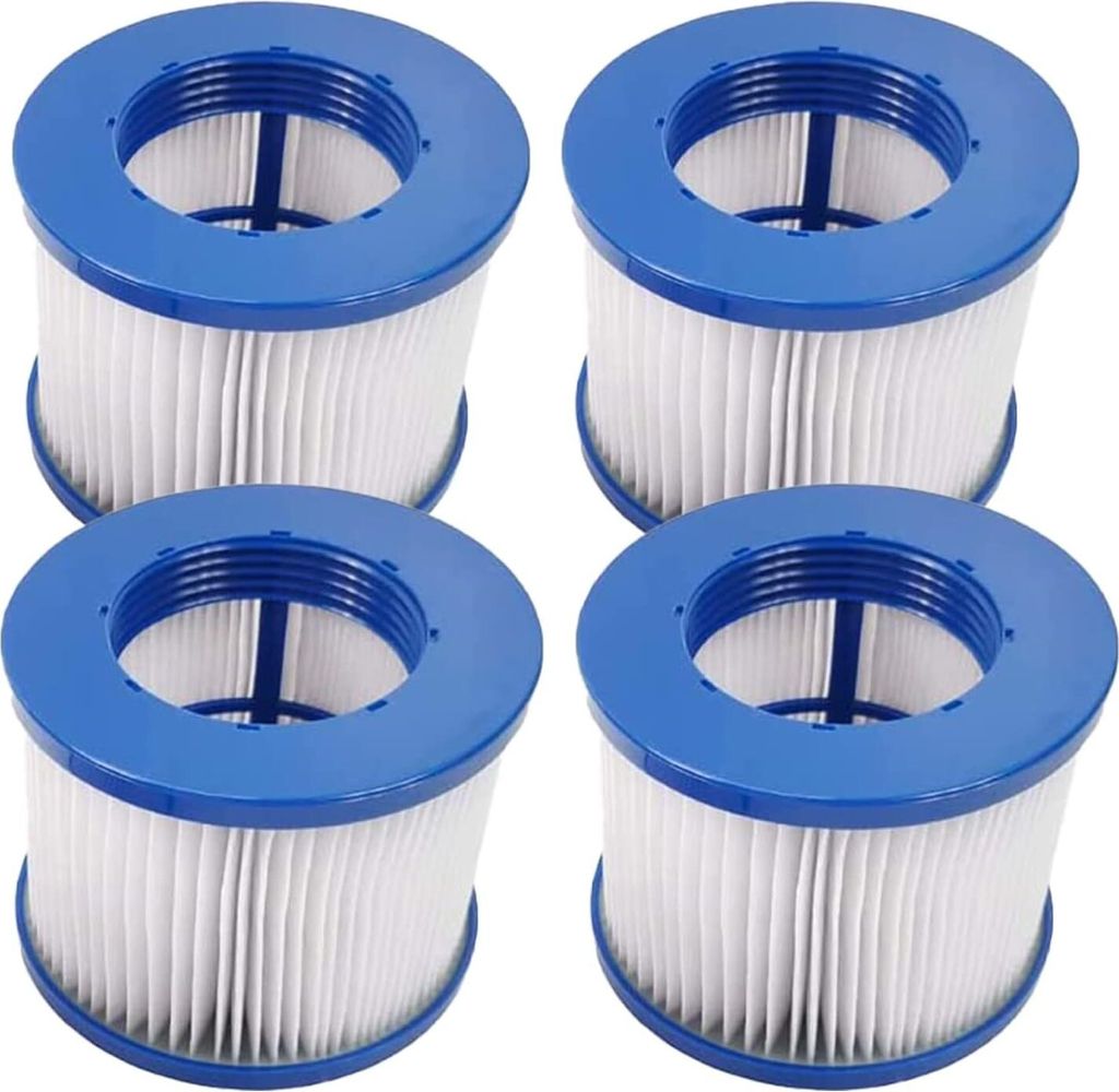 Filterkartuschen für aufblasbares Spa,filterkartusche whirlpool für spa zubehör, Spa Filter 75 * 100 mm Höhe 75 mm Whirlpool filterkartusch Poo...