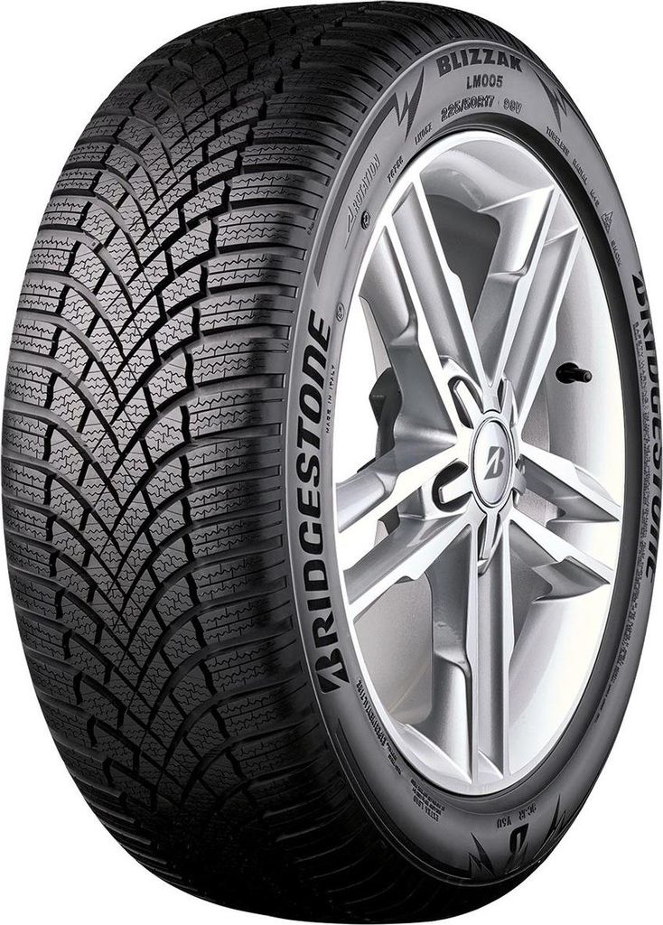 1x Bridgestone Blizzak LM 005 Winterreifen 195/55 R16 91H Produktbild 
