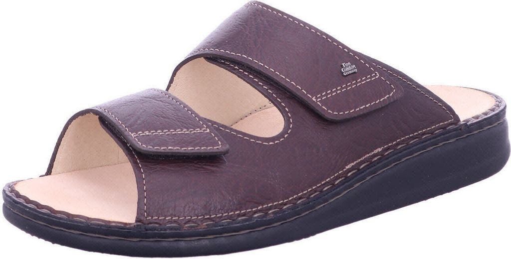 Mulo da uomo Finn Comfort Riad, comodo, marrone, pelle, Immagine del prodotto 