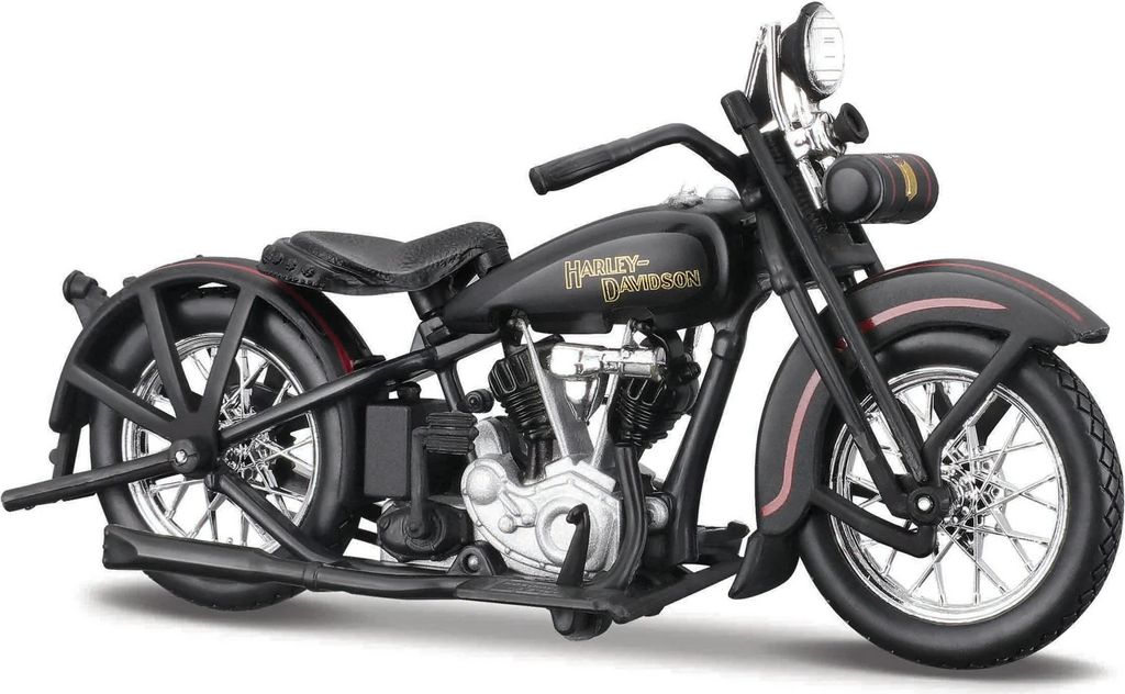 Maisto - HD - 1928 JDH Twin Cam™, mattschwarz, 1:18 Produktbild 