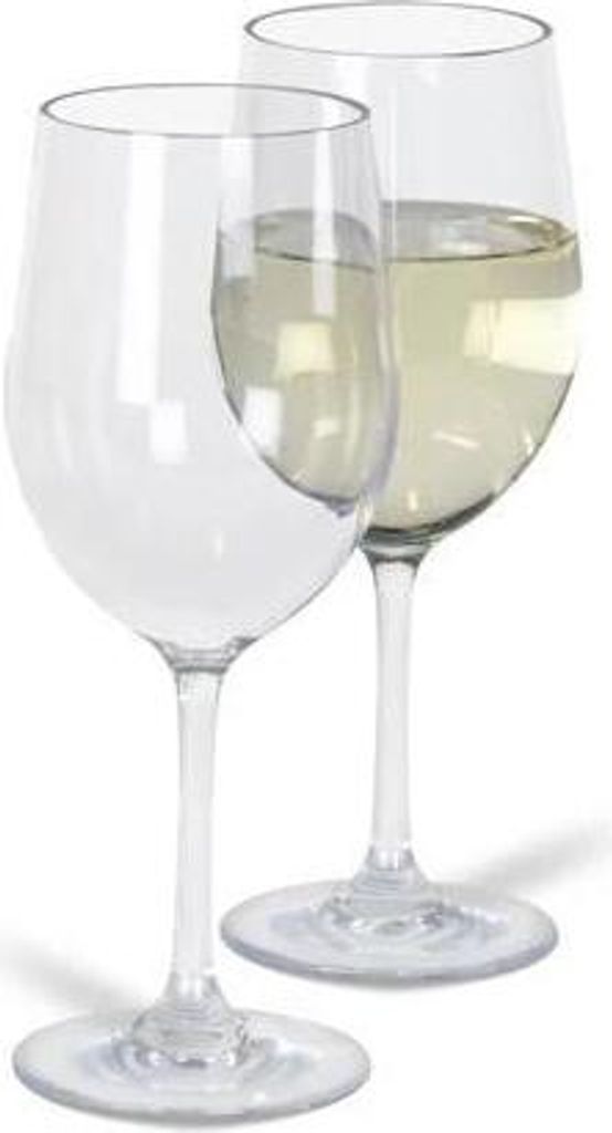 Dometic Noble Weiß Wein Glas 2pc Acrylic