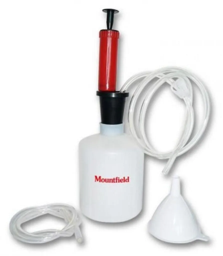 Extracteur d'Huile Mountfield 1,5 L : Fini les Fuites lors de la Vidange