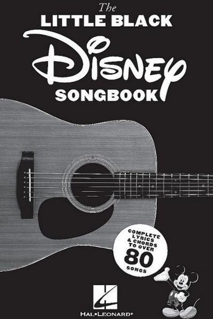 The Little Black Disney Songbook: Complete Lyrics & Guitar Chords to Over 80 Songs