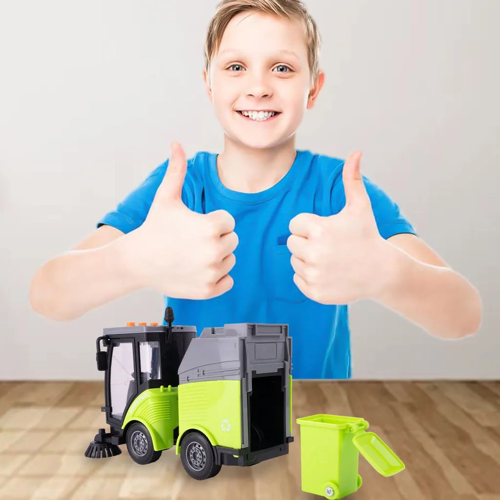 Regalo Top: Spazzatrice Stradale MalPlay Luci e Suoni - Un Must! - 6