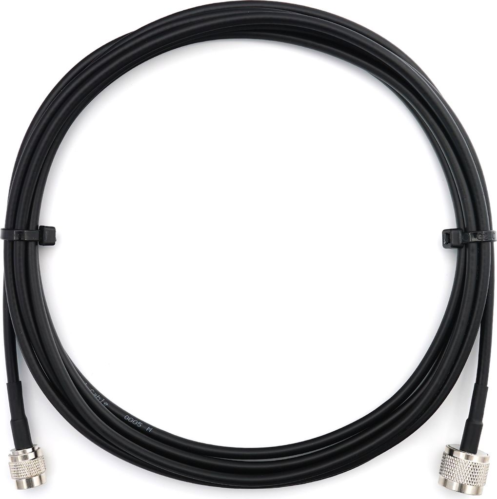 7m N Stecker auf RP-TNC Stecker RG58 Koaxialkabel - 7 Meter Verlustarmes Antennenkabel 50 Ohm Verlängerungskabel - für WiFi Router Antenne WLAN (...