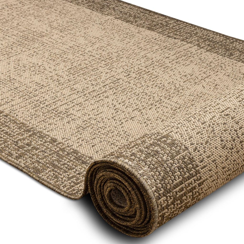 Behúň SISAL SION 6053, vzor rámu, ploché tkané vlákno, Obrázok produktu 