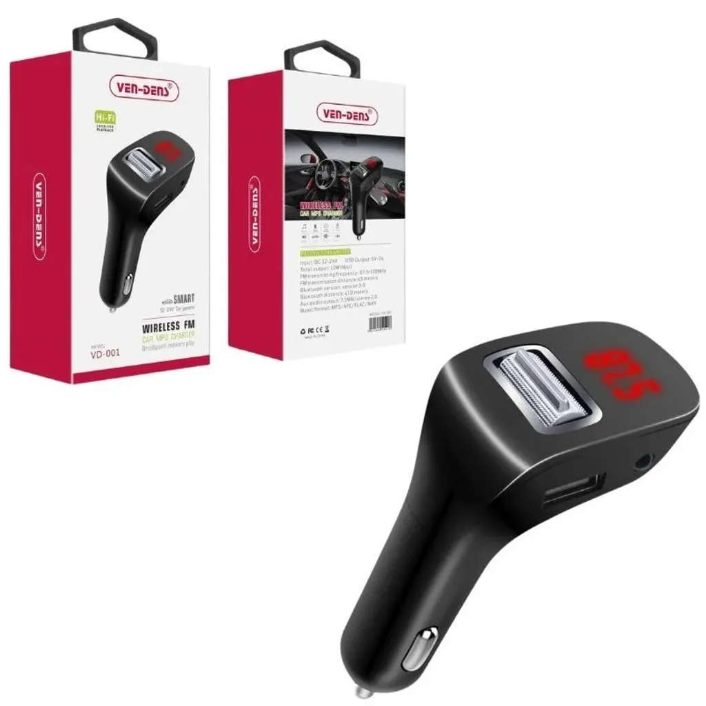 Musica Senza Limiti in Viaggio: Caricatore Bluetooth Auto KP34301