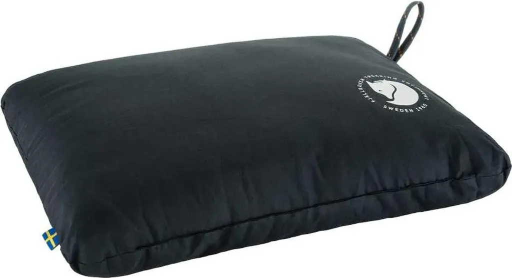 Oreiller Fjällräven Abisko Travel Noir : Ne Dormez Plus Jamais Mal en Bivouac