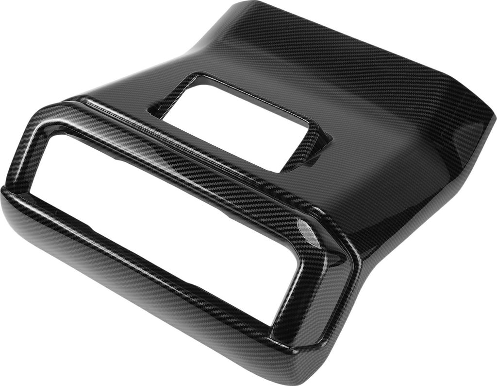 1 Stš¹ck Heckarmlehnenbox A/C Luftauslassbelš¹ftungsverkleidung fš¹r Ford F-150 2021-2024 ABS Carbonfaser-Muster Schwarz