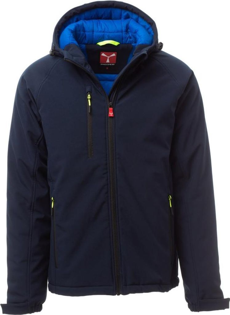 Herren Softshelljacke Gefüttert "GALE PAD" - Payper Marineblau/Königsblau XS