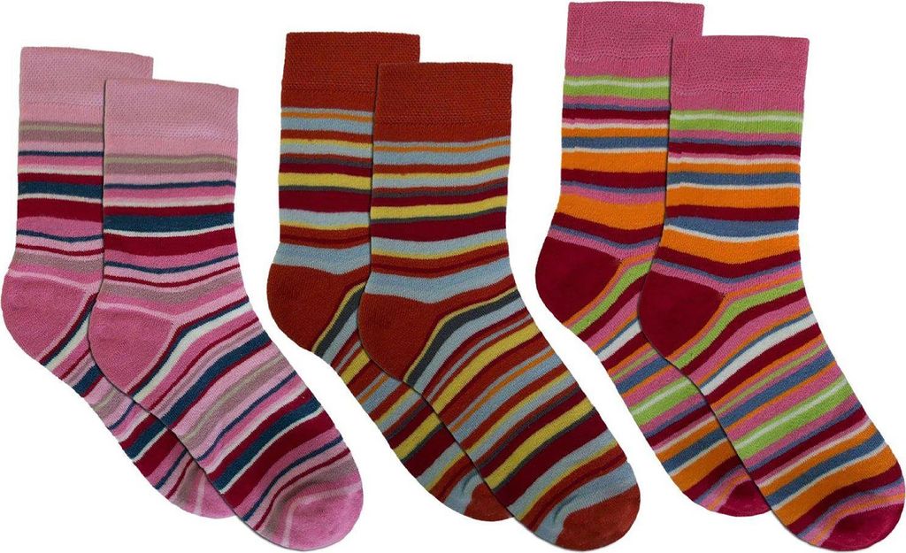 normani 3 Paar Kinder-Ringel-Thermosocken
