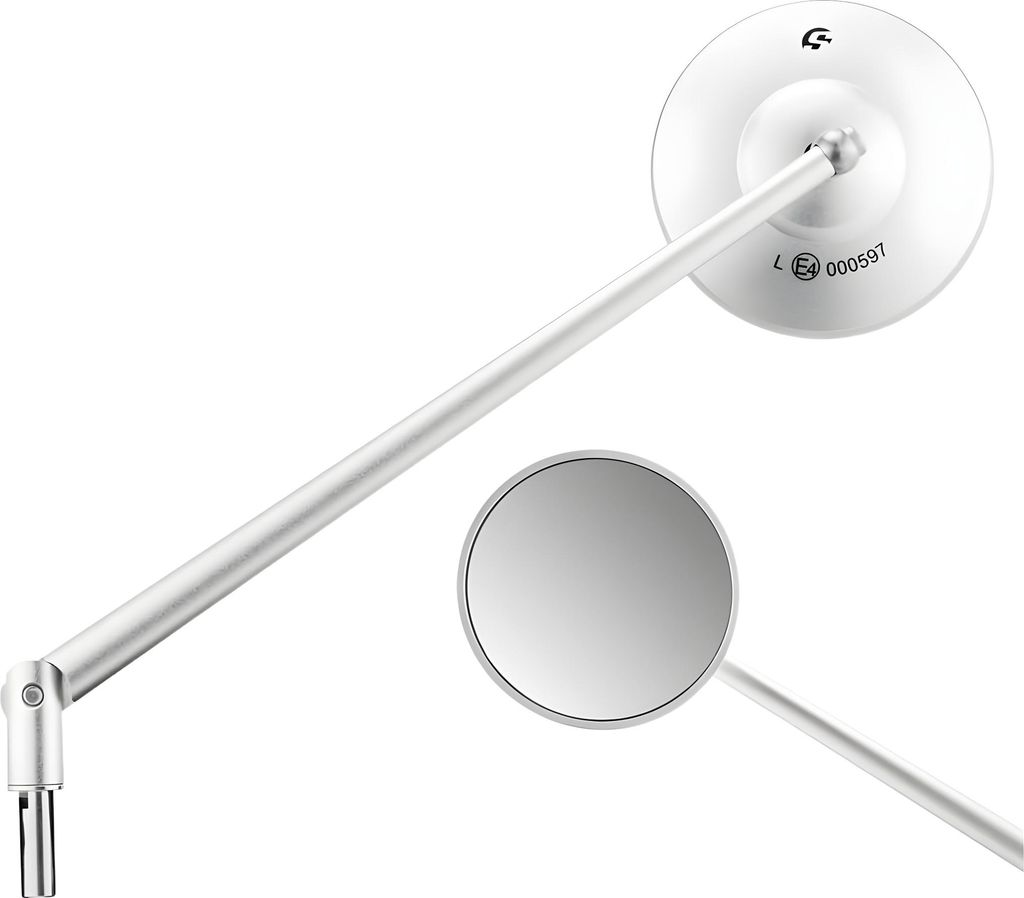 Spiegel SIP Series Pordoi Ø 100mm Aluminium für Vespa PK50-125 XL, PX80-200 E Lusso