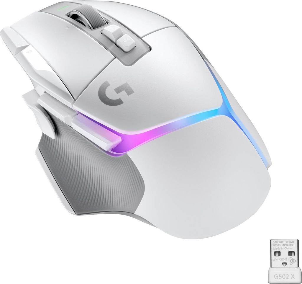 Logitech G G502 X PLUS - Maus - optisch - 11 (910-006171) (5099206096356)