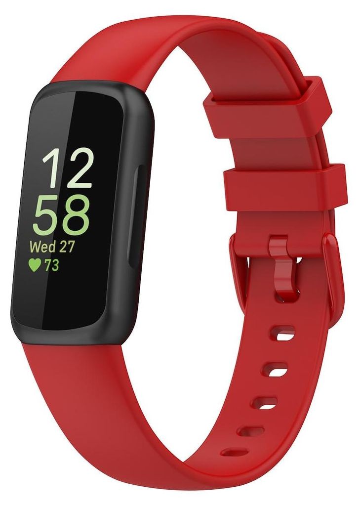 Fitbit Inspire 3 Einfarbiges Silikon Uhrenarmband in der Produktbild 