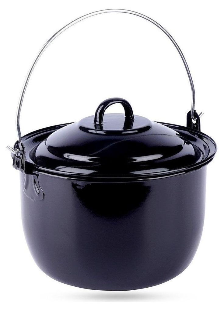 Padella smaltata Ambiance con coperchio per barbecue Ø 20 Immagine del prodotto 