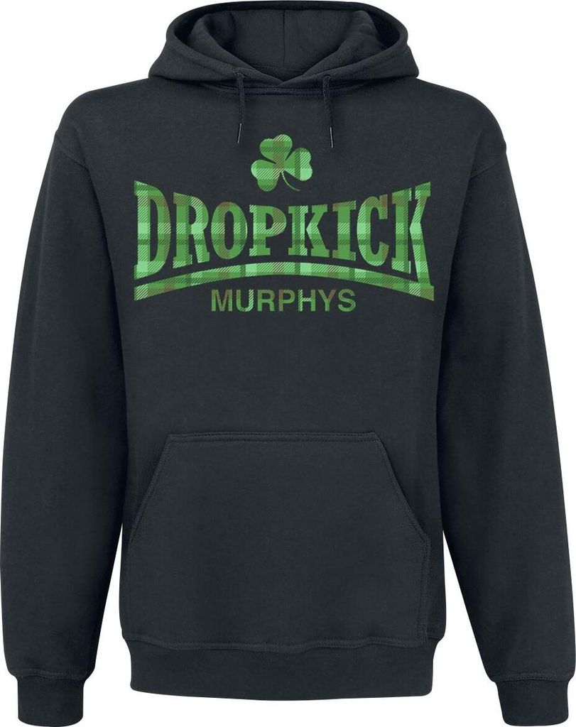 Dropkick Murphys Kapuzenpullover Herren Fighter Plaid schwarz S