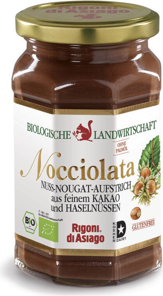Rigoni di Asiago - Nocciolata Nuss-Nougat-Aufstrich - 270g