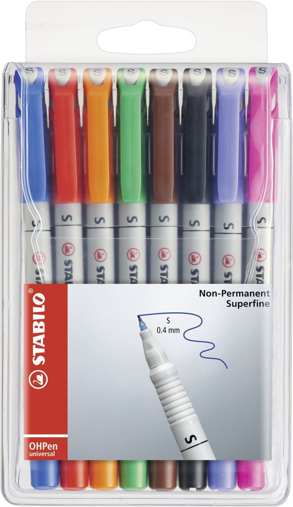 Stylo à feuilles - STABILO OHPen universal - soluble à Image du produit 