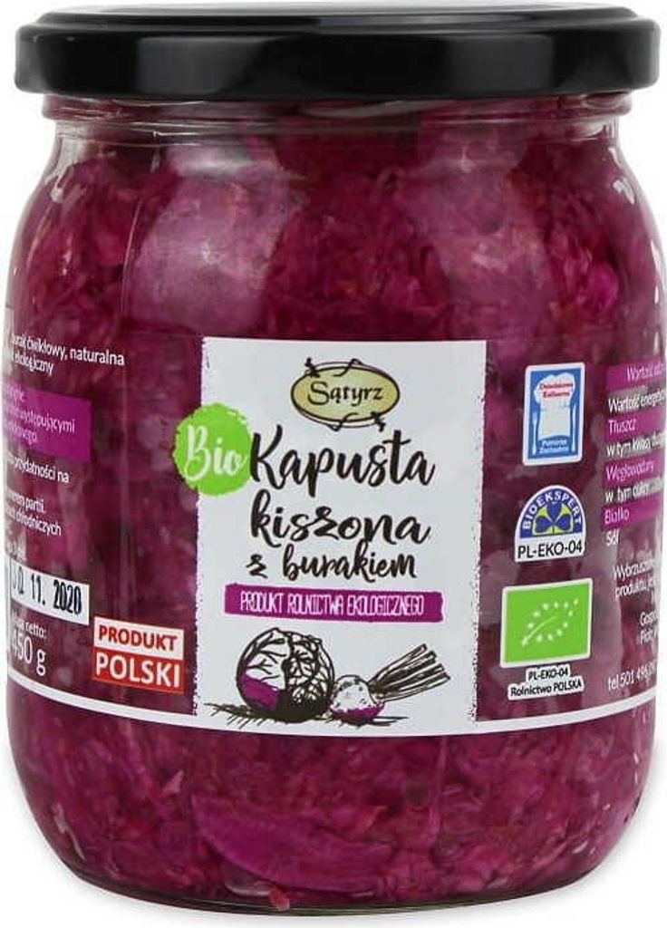 SAUERKRAUT MIT ROTE BEETE450 g SĄTYRZ Kaufland.de