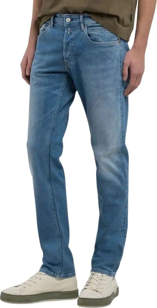 Replay Jeans hellblau gerade Passform Grover