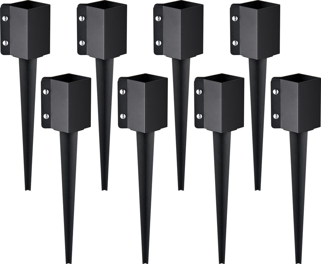VEVOR Erdspieß für Zaunpfosten, 8er-Pack, 61 x 10 x 10 cm Produktbild 