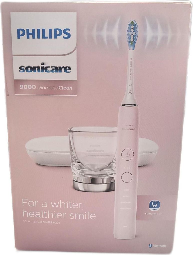 Philips Sonicare DiamondClean 9000 series DiamondClean 9000 HX9911/29 Elektrische Schallzahnbürste mit App - Rosa