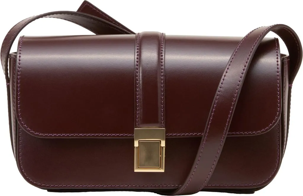 Marc O'Polo Taris Crossbody Bag Aubergine - Sac à Épaule Chic et Compact