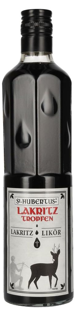 St. Hubertus LAKRITZ Tropfen Lakritz-Likör 16% Vol. 0,5l Image du produit 