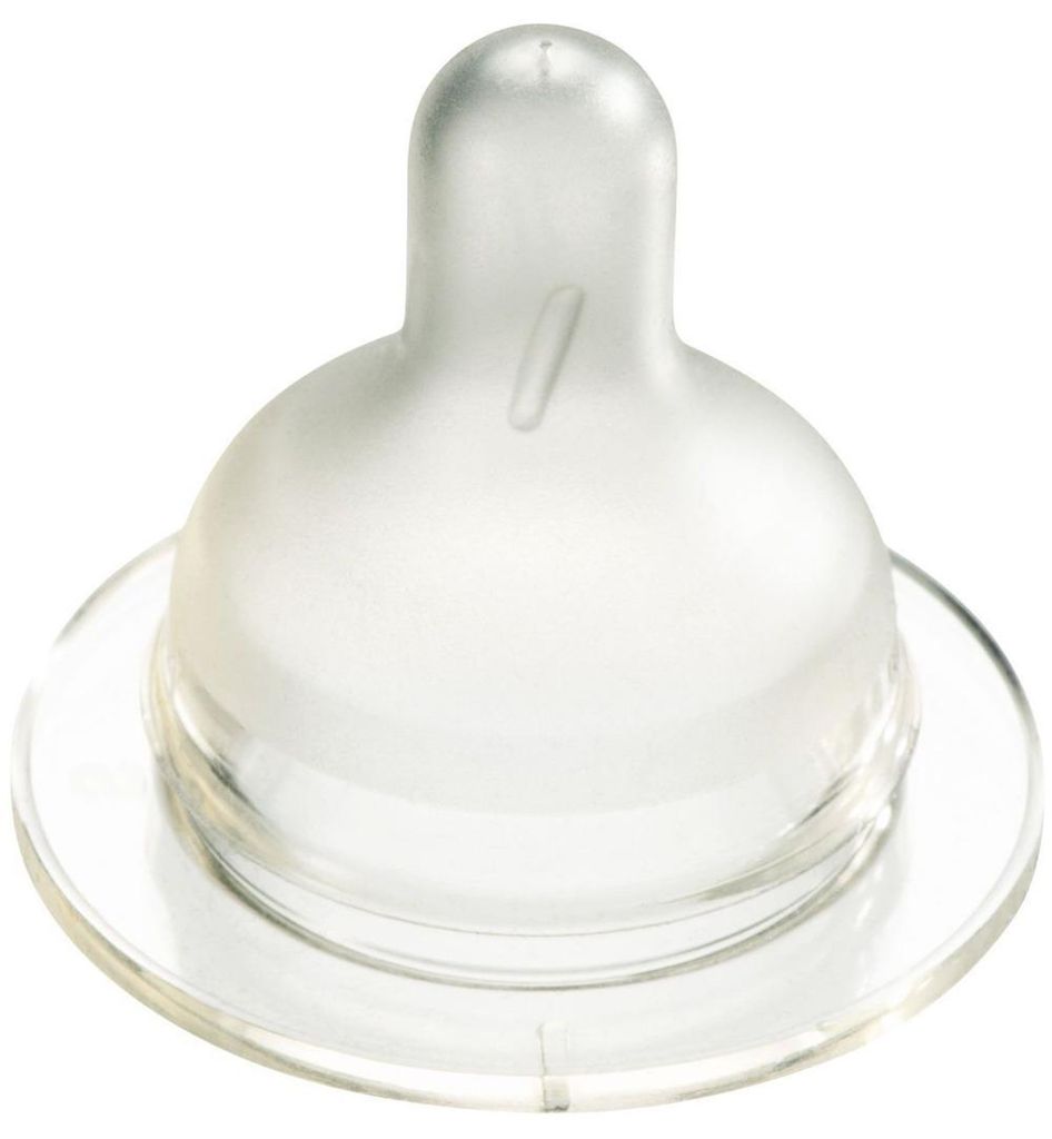 Difrax Flesspeen Soft Breed 1-2-3 (2 stuks) Productafbeelding 
