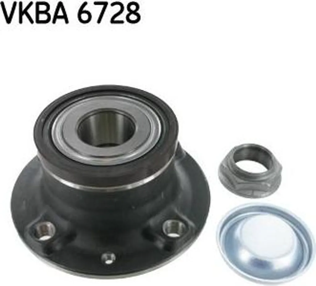 Supprimez le bruit de roue avec le kit SKF VKBA 6728 pour DS4 et 308