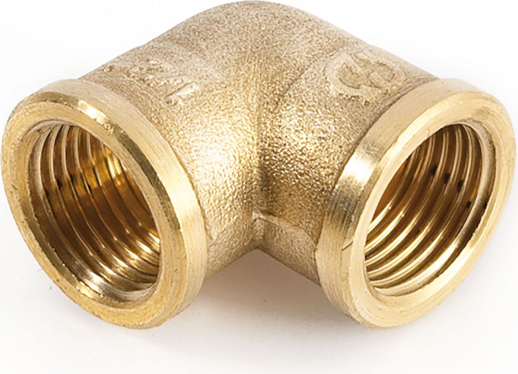 Winkel 3/8" IG Messing