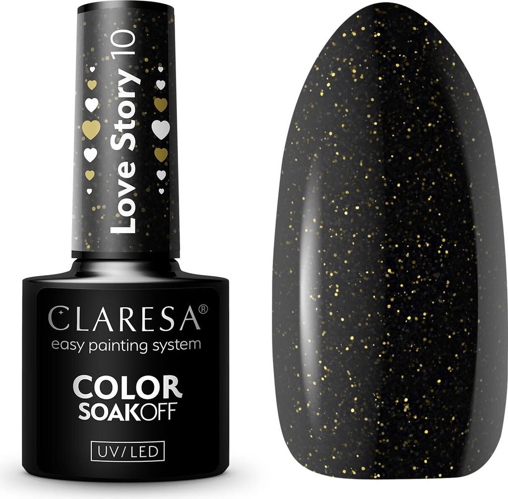 CLARESA Hybrid-Gel-Nagellack LOVE STORY 10 - 5g