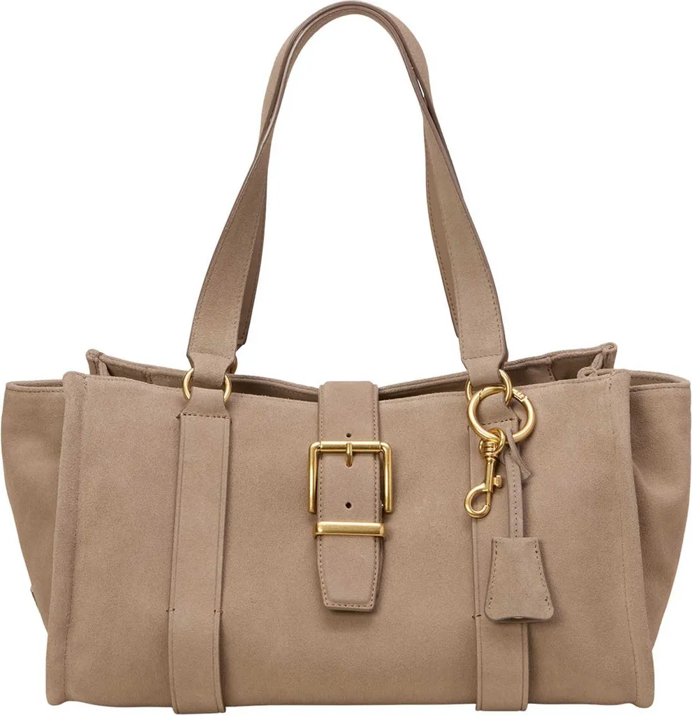 Sac Shopper Cleo Marc O'Polo en Cuir Beige Taupe - Finition Haut de Gamme
