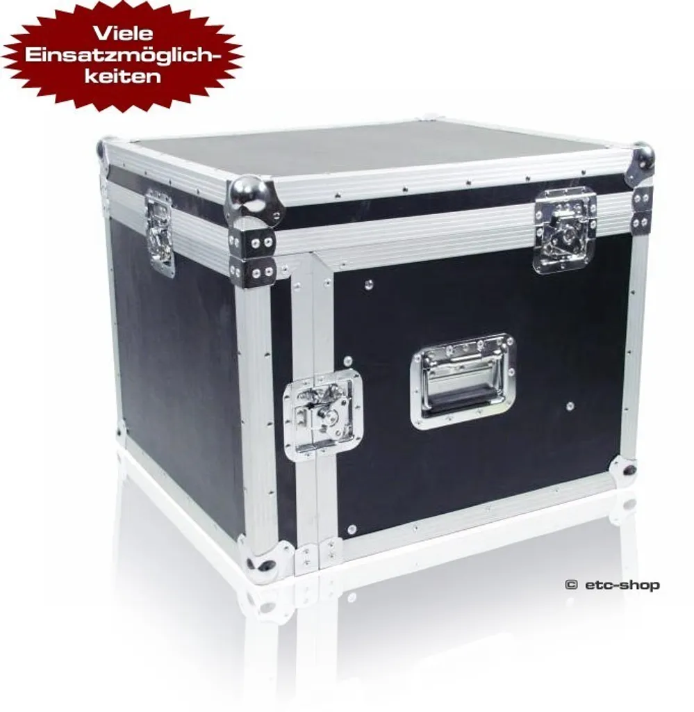 Flight Case de Transport 6UH ROADINGER - Rack Combiné de Scène Professionnel