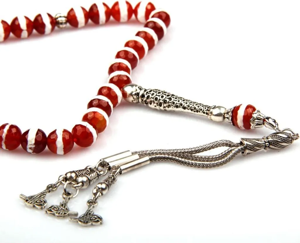 Chapelet de Prière en Agate pour Méditation et Sérénité - 33 Grains - 2