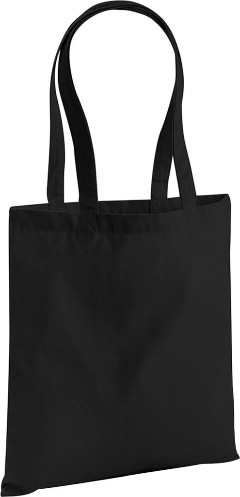 Westford Mill EarthAware Bag For Life Shopper / Einkaufstasche, 10 Liter BC3350 (Einheitsgröße) (Schwarz)