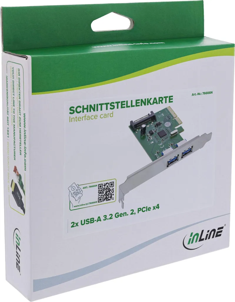 Augmenter les Ports USB de mon PC Carte PCIe 10Gb/s InLine USB-A