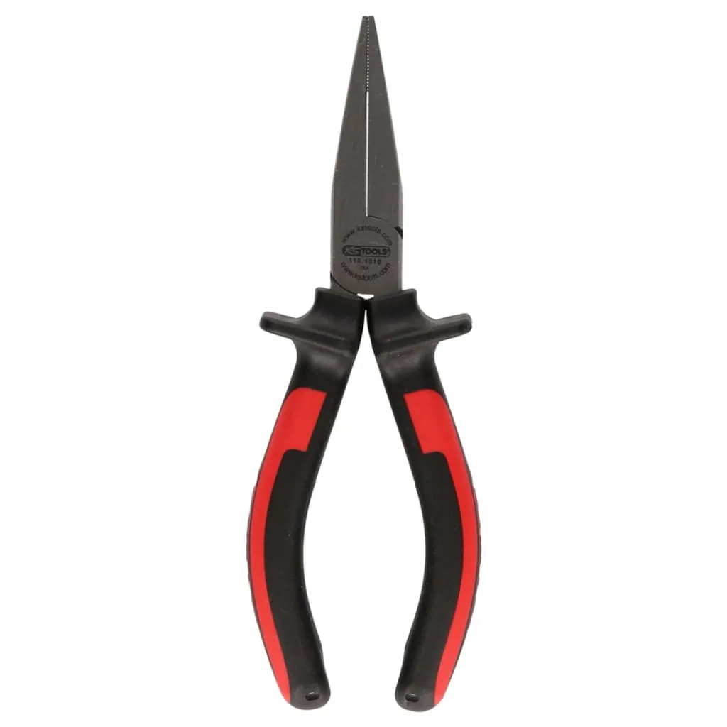 KS Tools 115.1017 Pinza a Becchi Piatti 200mm | Acciaio Speciale Professionale