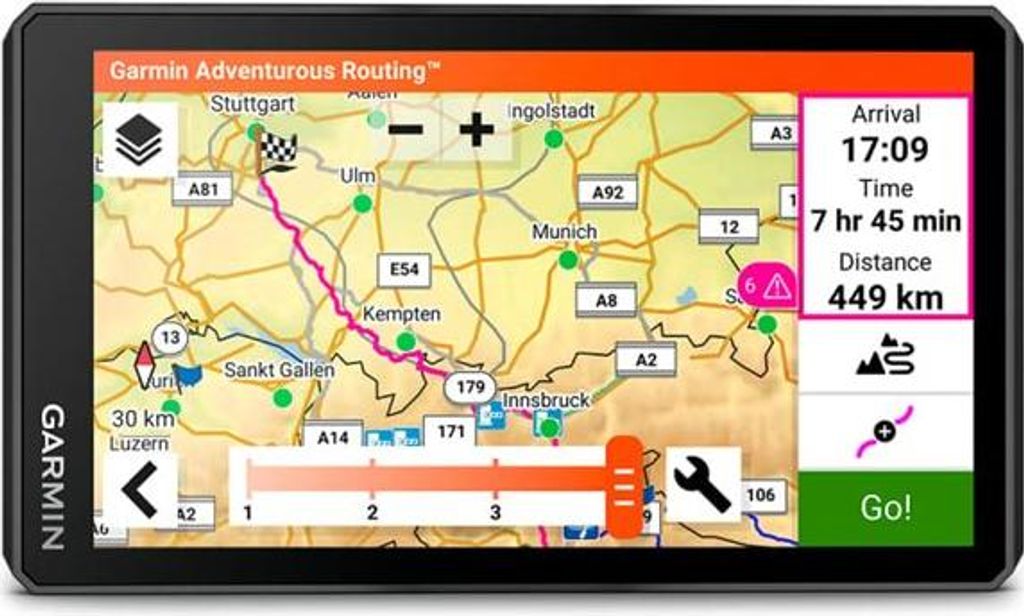 Garmin ZUMO XT2 MT-S, 15,2 cm (6"), 1280 x 720 Pixel, Produktbild 