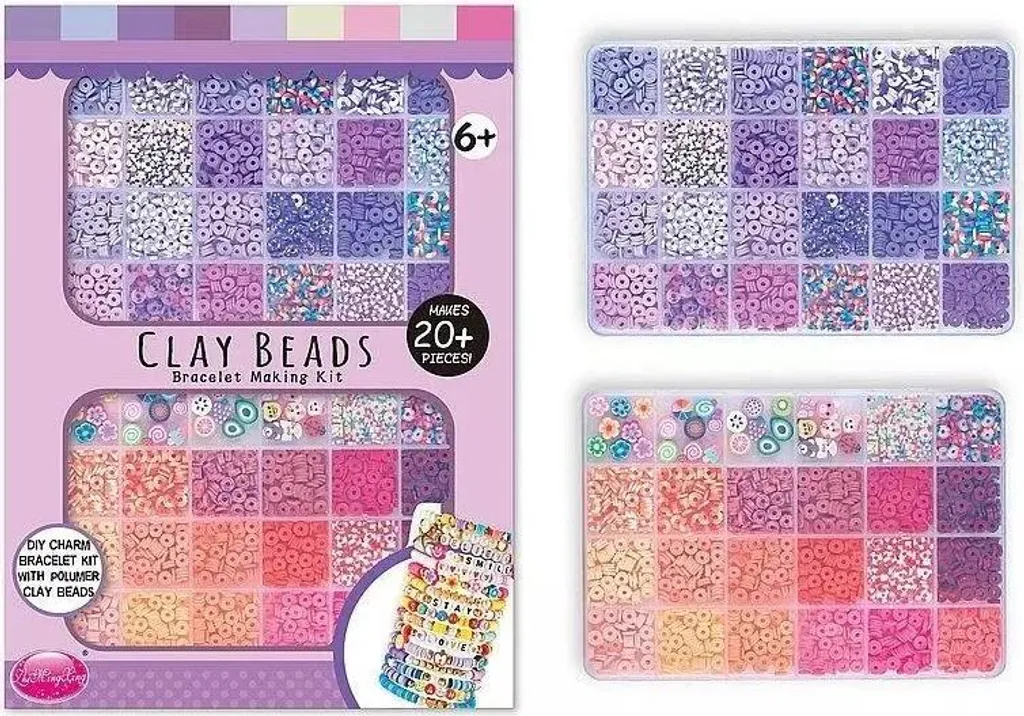 Set de perles à enfiler ADAR 32,6 x 23,6 x 3,4 cm pour loisirs créatifs