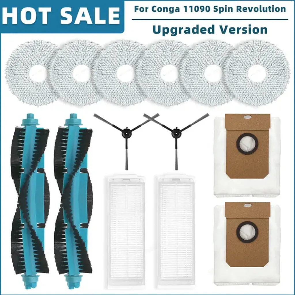 Kit Accessoires Cecotec Conga 11090 Spin Revolution - Pack de Rechange