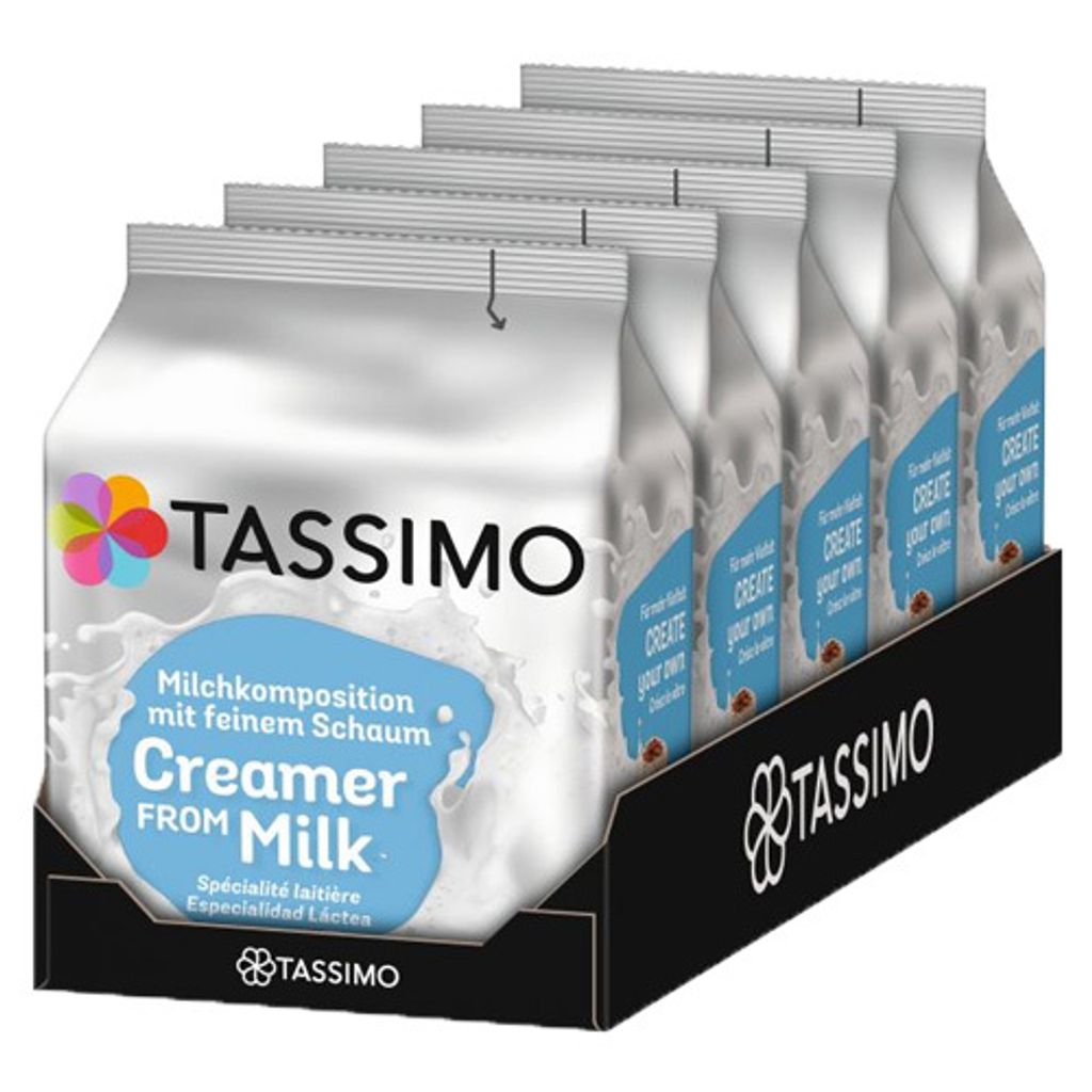 TASSIMO Milchkomposition 5er Pack - für eine Schicht Produktbild 1