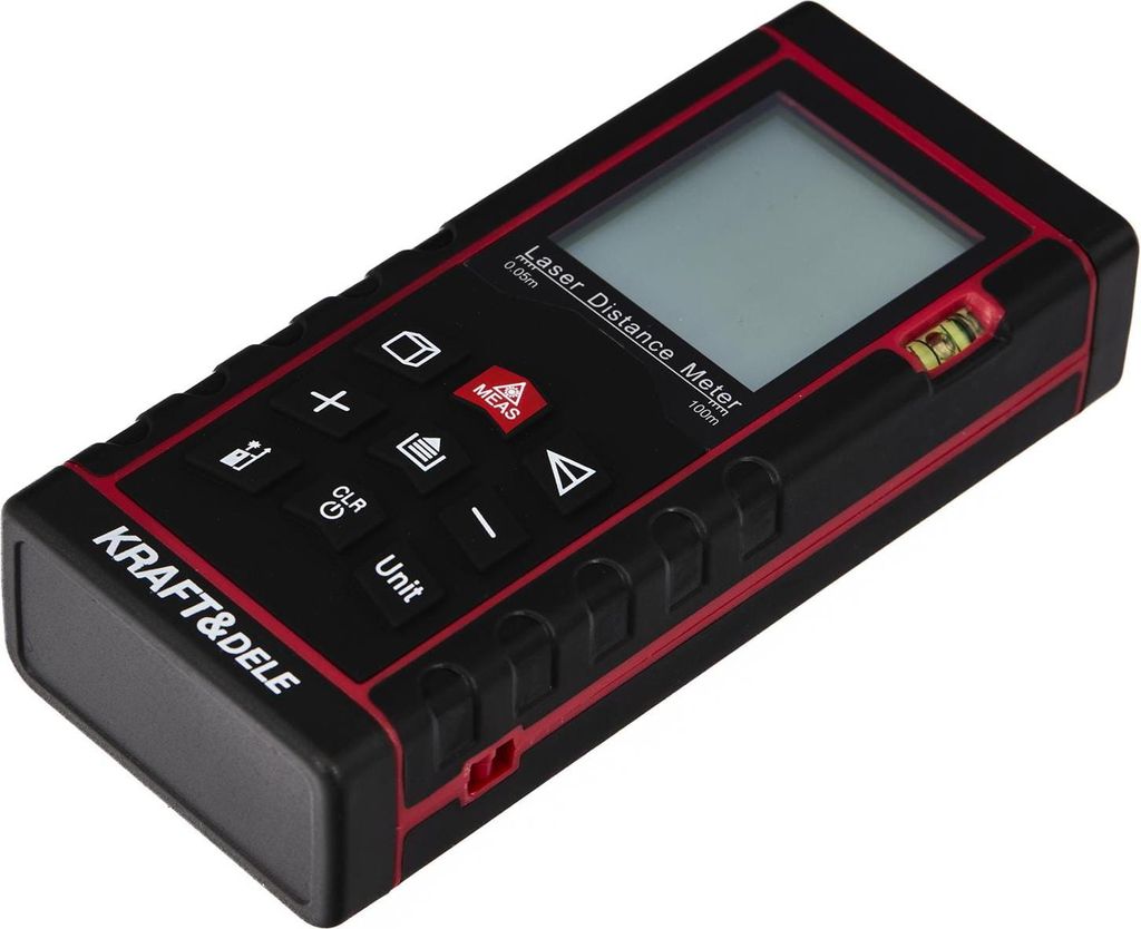Kraft&Dele Digitaler Laser-Entfernungsmesser 100m KD10408