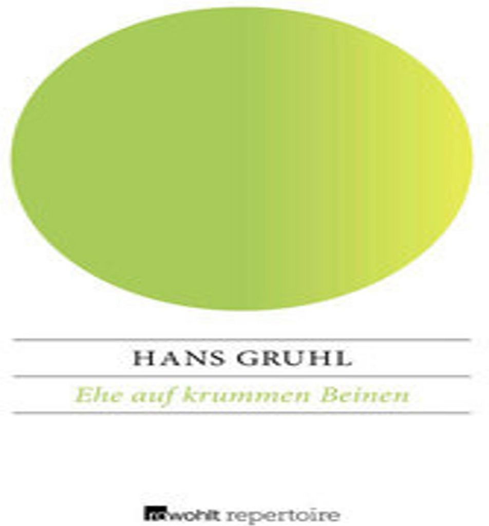 Ehe auf krummen Beinen